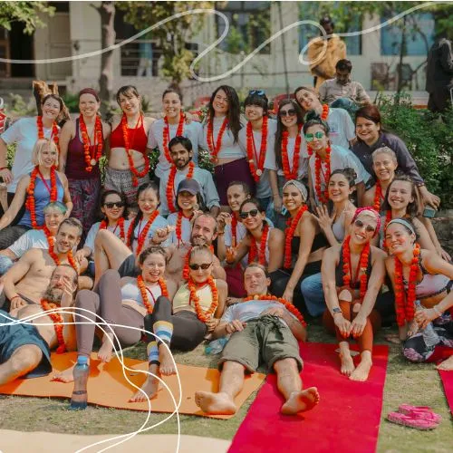 Students after 300 hour yoga teacher training Graduation Ceremony