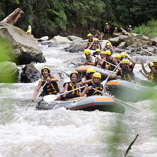white water rafting in bali