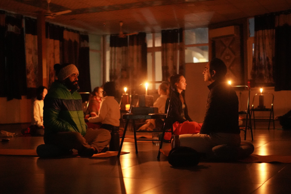 Residential yoga course accommodation