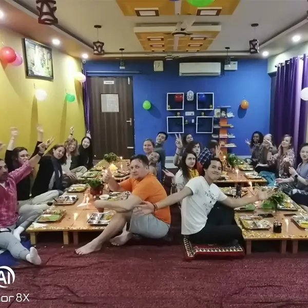 food & facilities at Rishikesh Yoga Teacher Training Center