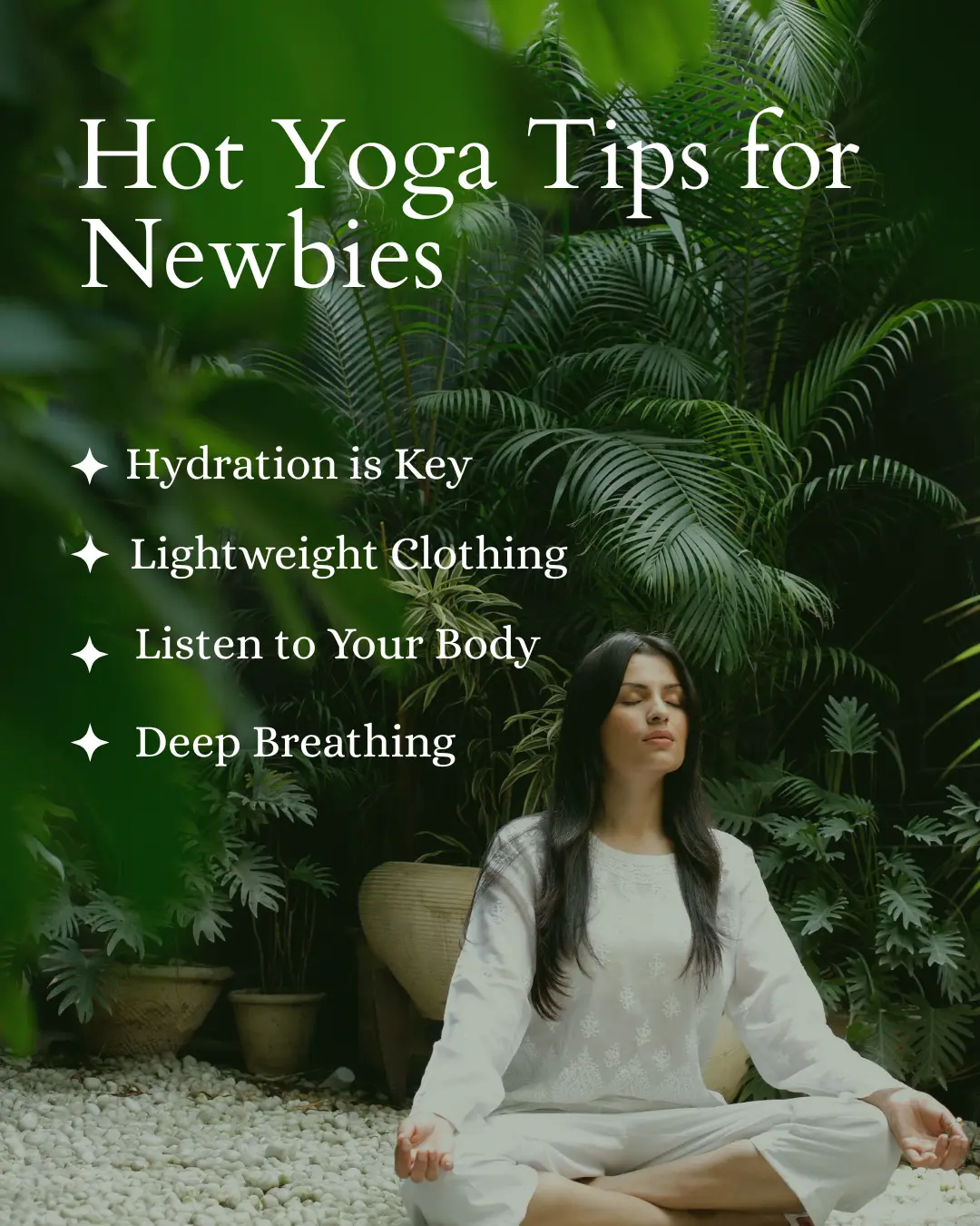 hot yoga tips for newbies