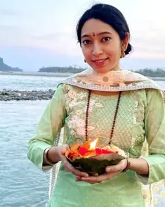 Arpita, yoga teacher at Rishikesh YTTC